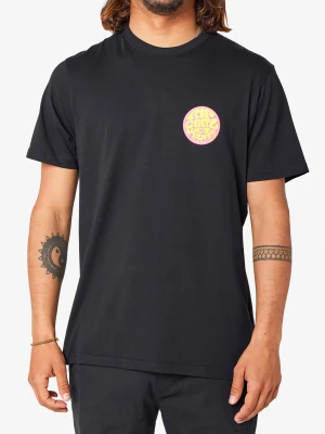 Koszulka bawełniana Rip Curl Passage Tee - black