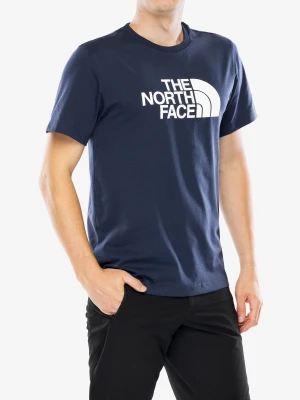 Koszulka bawełniana The North Face S/S Easy Tee - summit navy