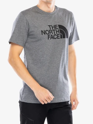 Koszulka bawełniana The North Face S/S Easy Tee - tnf medium grey heather