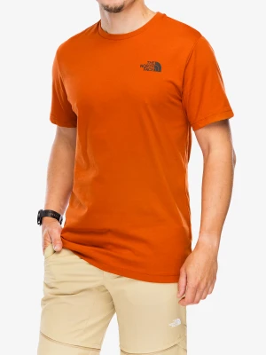 Koszulka bawełniana The North Face S/S Redbox Celebration Tee - earthen copper