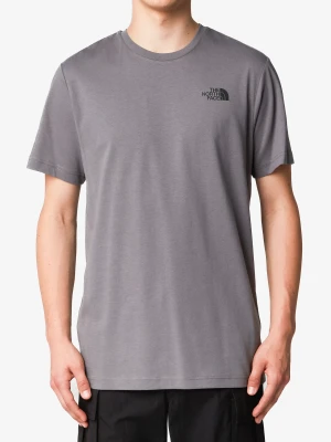 Koszulka bawełniana The North Face S/S Redbox Celebration Tee - smoked pearl