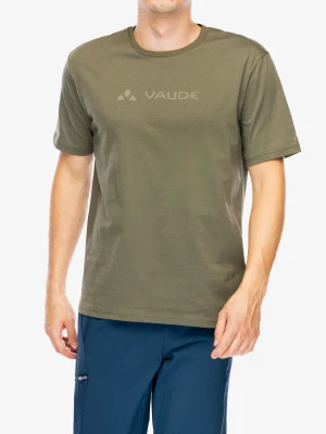 Koszulka bawełniana Vaude Logo T-Shirt II - khaki