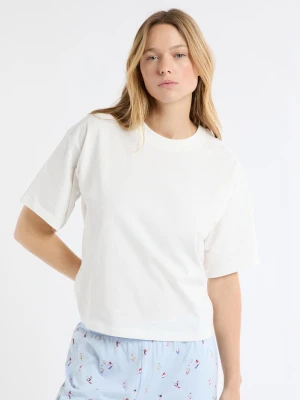 Koszulka bawełniana z motywem krajobraz narciarski Etam