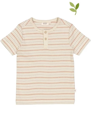 Wheat Koszulka "Bertram" w kolorze beżowym rozmiar: 116