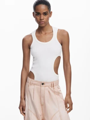 Koszulka bez rękawów cut-out Desigual