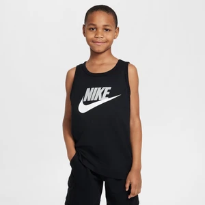 Koszulka bez rękawów dla dużych dzieci Nike - Czerń