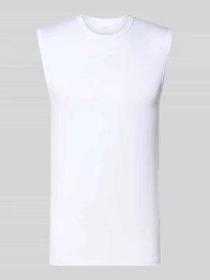 Koszulka bez rękawów z mieszanki modalu z okrągłym dekoltem mey