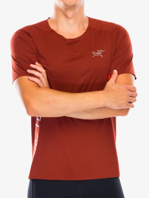 Koszulka biegowa Arcteryx Norvan Downword Logo Shirt SS - sequoia/solaris