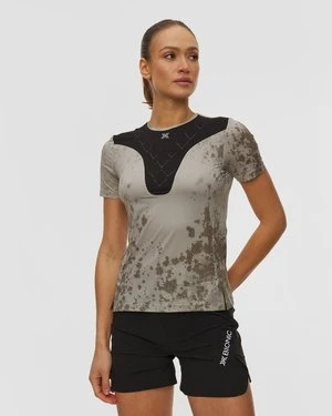 Koszulka Biegowa Damska X-bionic Corefusion Run Shirt Ss Beżowa