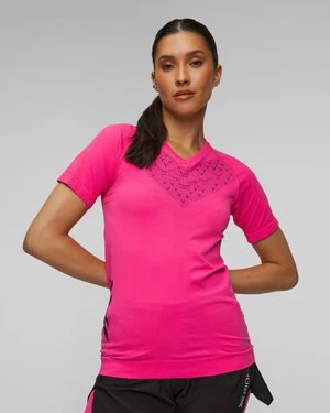 Koszulka Biegowa Damska X-bionic Twyce Run Shirt Różowa