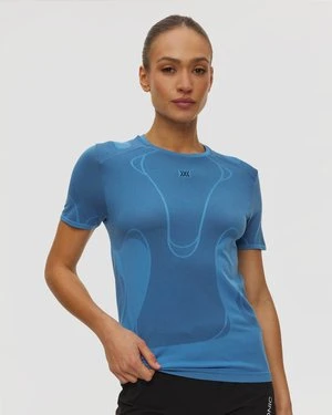 Koszulka Biegowa Damska X-bionic Xceed Run Perform Shirt Niebieska