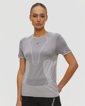 Koszulka Biegowa Damska X-bionic Xceed Run Perform Shirt Szara