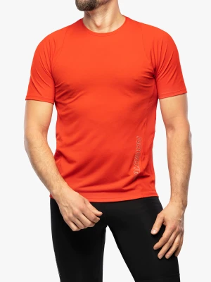 Koszulka biegowa męska Salomon Sense Aero SS Tee - fiery red