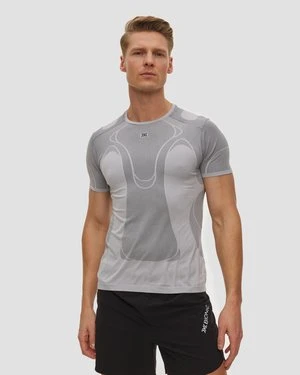 Koszulka Biegowa Męska X-bionic Xceed Run Perform Shirt Szara