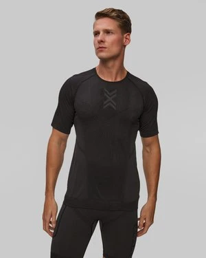 Koszulka Biegowa Męska X-bionic Xceed Run Shirt Czarno-szara