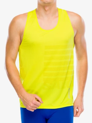 Koszulka biegowa Salomon Sense Aero Singlet - sulphur