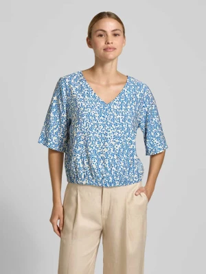 Koszulka bluzkowa o kroju relaxed fit z mieszanka wiskozy s.Oliver RED LABEL