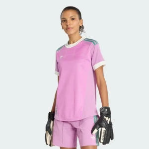 KOSZULKA BRAMKARSKA Z KRÓTKIM RĘKAWEM TREFOIL 26 / 27 AUTHENTIC Adidas fioletowy