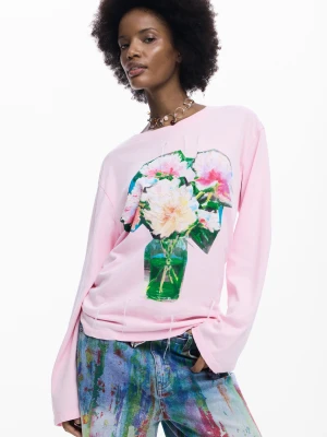 Koszulka bukiet Desigual