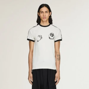 KOSZULKA CALI Z GRAFIKĄ Y-3 CHITO Adidas Chalk White
