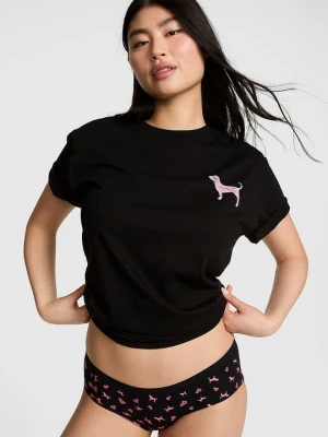 Koszulka Campus Cotton Victoria's Secret Czarny