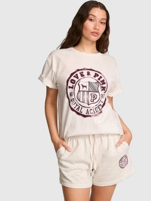 Koszulka Campus Cotton Victoria's Secret Szary