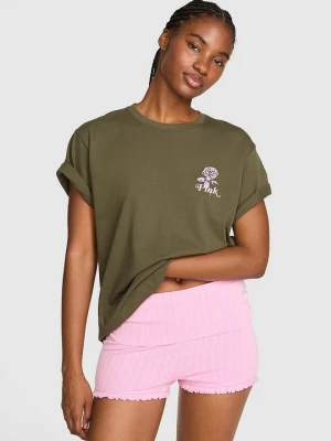 Koszulka Campus Cotton Victoria's Secret Zielony