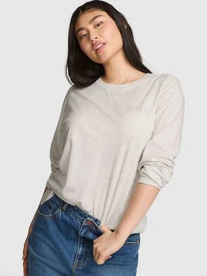 Koszulka Campus Cotton z długim rękawem Victoria's Secret