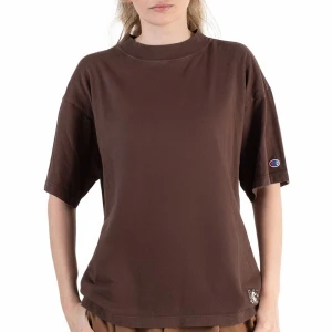 Koszulka Champion Crewneck 117449-MS663 - brązowa