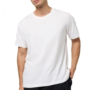 Koszulka Champion Tonal Logo Crewneck 220278-WW036 - biała