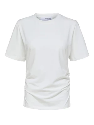 SELECTED FEMME Koszulka "Chloe" w kolorze białym rozmiar: XXL