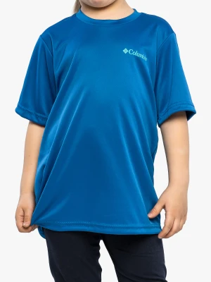 Koszulka chłopięca Columbia Grizzly Ridge Back Graphic SS Tee - bright indigo/crags