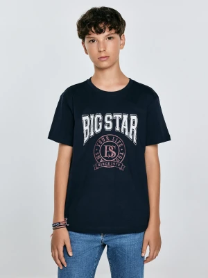 Koszulka chłopięca z nadrukiem granatowa Mauter 403 BIG STAR