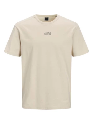Jack & Jones Koszulka "Classic" w kolorze beżowym rozmiar: S
