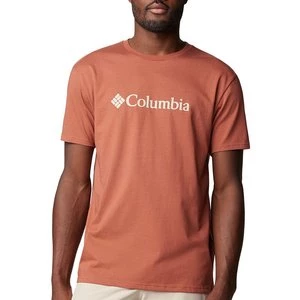 Koszulka Columbia CSC Basic Logo 1680053229 - brązowa