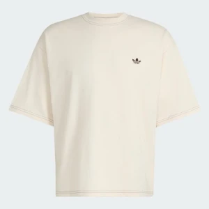 KOSZULKA CONTRAST OVERSIZED Adidas Wonder White