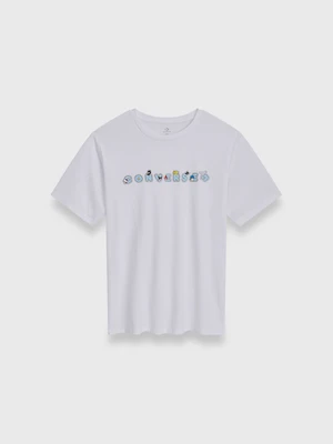 Koszulka Converse x Hello Kitty And Friends Stickers T-Shirt