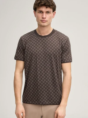 Koszulka Cornflower Victormanuel w kolorze ciemnobrązowym Joop