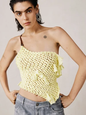 Koszulka crochet studio Desigual