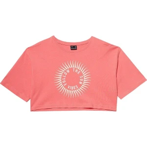 Koszulka, crop top damski 4FWSS24TTSHF1266 4F