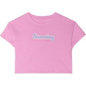 Koszulka, crop top dziewczęcy 4FJWSS24TTSHF1151 4F