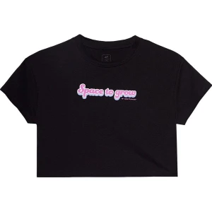 Koszulka, crop top dziewczęcy 4FJWSS24TTSHF1151 4F