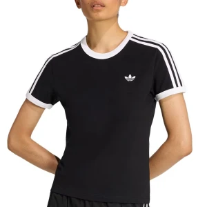 Zdjęcie produktu Koszulka damska adidas Originals 3-Stripes Slim KD7980 - czarna