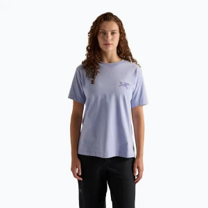 Koszulka damska Arcteryx Kragg Cotton Little Bird Crew kasumi Arc'teryx Fioletowy