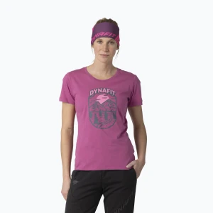 Koszulka damska DYNAFIT Graphic Co magenta/horizon