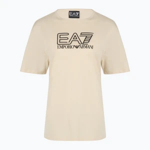Koszulka damska EA7 Emporio Armani Train Visibility almond milk