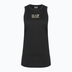 Koszulka damska EA7 Emporio Armani Train Visibility Tank black/gold