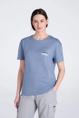 Koszulka damska EMS z nadrukiem - Blue