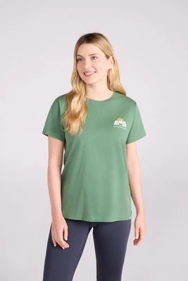Koszulka damska EMS z nadrukiem - Green
