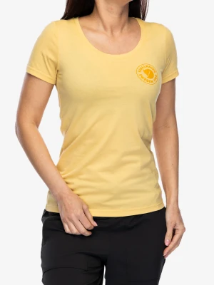 Koszulka damska Fjallraven 1960 Logo T-shirt - mais yellow